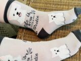 Westie Gray Socks